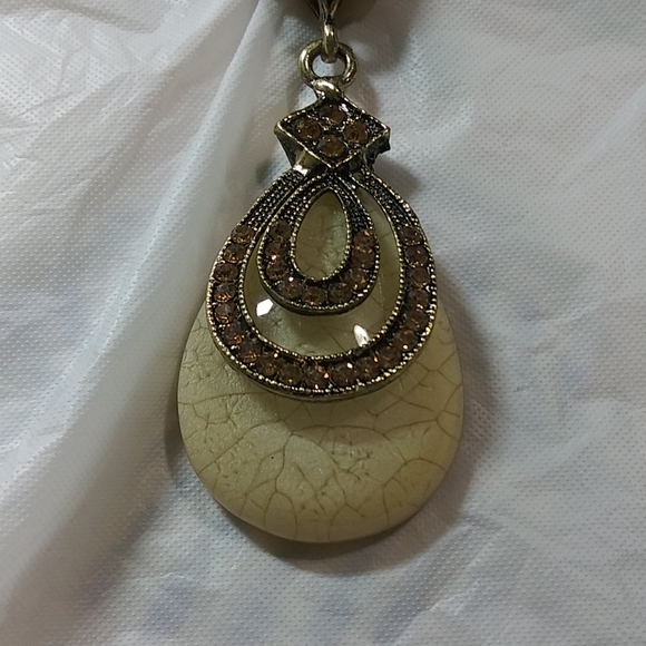 Retro Bohemian Style Necklace 18” - Picture 2 of 2